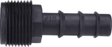 Conectores fortes Dn12 16 da tubulação da irrigação de gotejamento escape de 20 25mm - conexão da prova