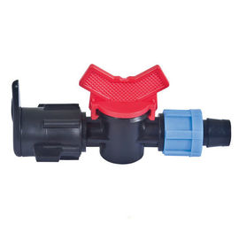Válvula UV do Offtake do fechamento da proteção da válvula reusável da água de irrigação para a fita do gotejamento