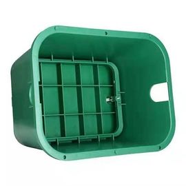 Caixa de junção retangular da irrigação do jardim da caixa de válvula do controle da irrigação 12 polegadas
